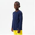 maglia manica lunga calcio bambino viralto club blu