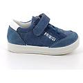sneakers da bambino blu con strap taglia 18