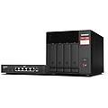 Qnap Hard Disk Nas Di Archiviazione Rack 3u Ethernet Lan Ts H1677axu Rp R7 32g 3