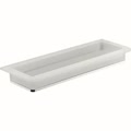 lulu' porta sapone da appoggio vetro satinato cromato codice prod b62420cr-van