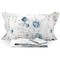- elegante completo lenzuola matrimoniale charlene colore denim