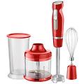 - frullatore ad immersione con contenitore 0. 7 litri potenza 1000w colore rosso