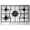 slf575lx piano cottura acciaio inossidabile da incasso 75 cm gas 5 fornello(i)