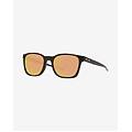 occhiali ojector polished black con lenti prizm rose gold polarized
