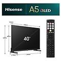 HISENSE 40 e53nqt qled fhd smart vidaa (40e53nqt)