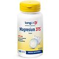 longlife magnesium 375 integratore con 5 sali di magnesio 100 tavolette