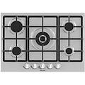 gm773xf piano cottura acciaio inox da incasso 71 cm gas 5 fornello(i)