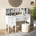 scrivania per computer con prese elettriche scrivania da 120cm con 5 vani e 2 cassetti porte usb