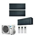 climatizzatore condizionatore bluevolution trial split inverter stylish blackwood r-32 wi-fi