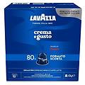 80 capsule crema e gusto classico compatibili nespresso int 12 alluminio