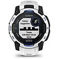 instinct gps 45mm amoled blu bianco unisex cardiofrequenzimetro spo2 always-on 10atm