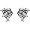 orecchini ear cuff sublima bianchi placcato rutenio os