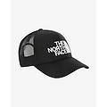 cappellino logo trucker nero logo bianco