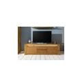 mobile tv in legno di quercia selvatica 173x40x53 oliato marrone kent #310