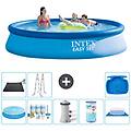 - piscina fuori terra in giro 396x84 cm blu include accessori coordinati a738