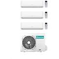 climatizzatore hi comfort trial split 7+7+9 con 4amw105u4raa inverter wi-fi r-32 classe a++