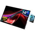 monitor portatile nero 14'' led full hd