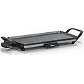 bp-2667 piastra elettrica slim m 46x26 cm termostato regolabile maniglie rimovibili 2000w