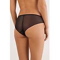 slip sheer glamour donna nero taglia 3