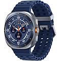 galaxy watch ultra (2025) lte smartwatch blu titanio