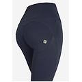 biker push up wr. up in jersey organico vita alta blu navy donna medium