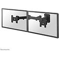 supporto da parete neomounts fpma-w960d doppio monitor 10-27 regolabile nero