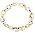 bracciale donna oro giallo bianco gl100630