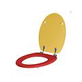 Idral Sedile Rosso Giallo Per Vasi Serie Kids 11306 Rorro Giallo Legno