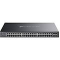 TPLINK switch 48 porte gigabit 4 sfp poe+ l2/l2+ 230 w rack 1u