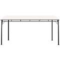 - tenda parasole da giardino 4x3x2 55 m crema