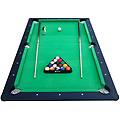 biliardo 192. 5 x 109. 5 cm da posizionare su tavolo in 3 pannelli