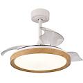 ventilatore da soffitto mistral mini bianco d. 45 cm