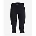leggings 3/4 fly fast speed capri nero donna l