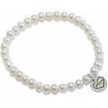 bracciale di perle donna argento 925 gioiello yel301-s12