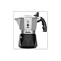 moka new brikka 2 tazze adatta a piani cottura gas manico antiscottatura alluminio