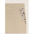 pantaloni in jersey con apertura tasche animalier irish cream zebra animalier donna extra small