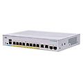 business cbs250-8p-e-2g smart switch 8 porte ge poe ext ps 2x1g combo limited lifetime protection