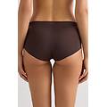 culotte in microfibra senza cuciture donna marrone taglia 5