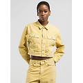 giubbino cropped in denim 9zero1