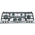 piano cottura 6 fuochi l 87 cm phn 962 ts/ix/ha silver griglie in acciaio smaltato