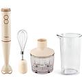 iridea frullatore a immersione 3in1 plastica-acciaio inox champagne