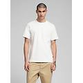 t-shirt in jersey con taschino e stampa