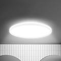 plafoniera led move sensore ø 42 cm ip44 bianco 4000k