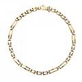 bracciale uomo oro giallo bianco gl101702