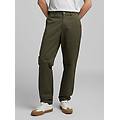 pantaloni chino in twill