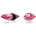 orecchini a lobo lucent pavé spike rosa mix di finiture os