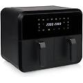 182068 friggitrice ad aria a doppio cestello capacita' 8 litri potenza 2400 watt 8 programmi