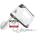 hm-130365 frullatore elettrico a mano con 400 watt 5 velocità e pulsante turbo frusta extra