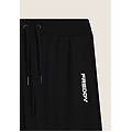 pantaloni sportivi in jersey stretch con taschino nero uomo large