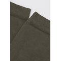 calze corte con bordo lavorato donna pale green 36-38